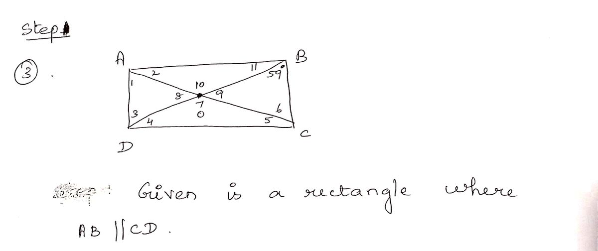 Geometry homework question answer, step 1, image 1